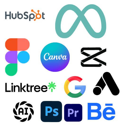 Team roles in a typical marketing agency (1) Digital marketing tools used by agencies including SEMrush, Google Ads, HubSpot, and ChatGPT